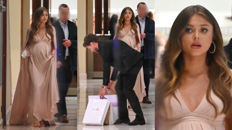 Joanna Opozda i Antek Królikowski opuszczają event