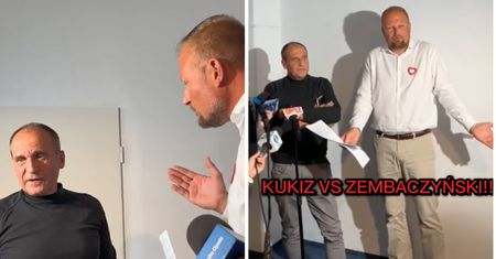 Niespodziewanie na konferencji zjawił się Kukiz. "Słuchaj, kolego"