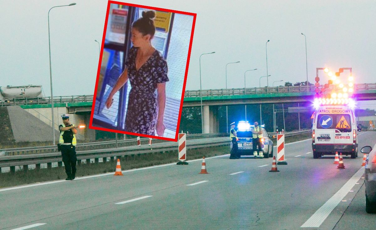 zaginięcie, policja, akcja poszukiwawcza, autostrada a4, kobieta, zaginiona Izabela zaginęła na autostradzie. Policja szuka, eksperci analizują