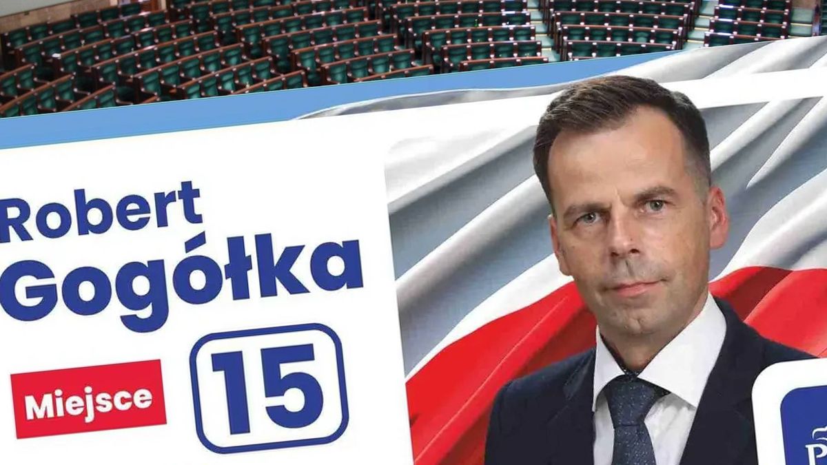 Robert Gogółka, kandydat PiS do Sejmu