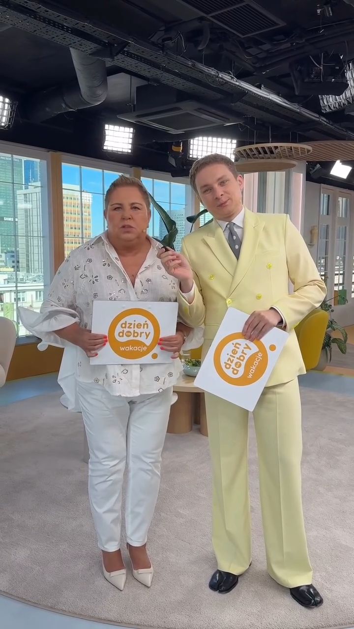 Ralph Kaminski i Dorota Wellman