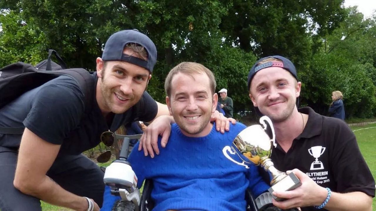 Matthew Lewis, David Holmes i Tom Felton