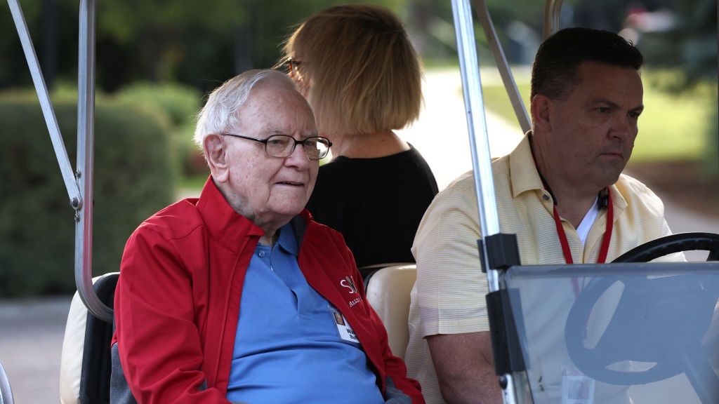 Na zdjęciu Warren Buffett