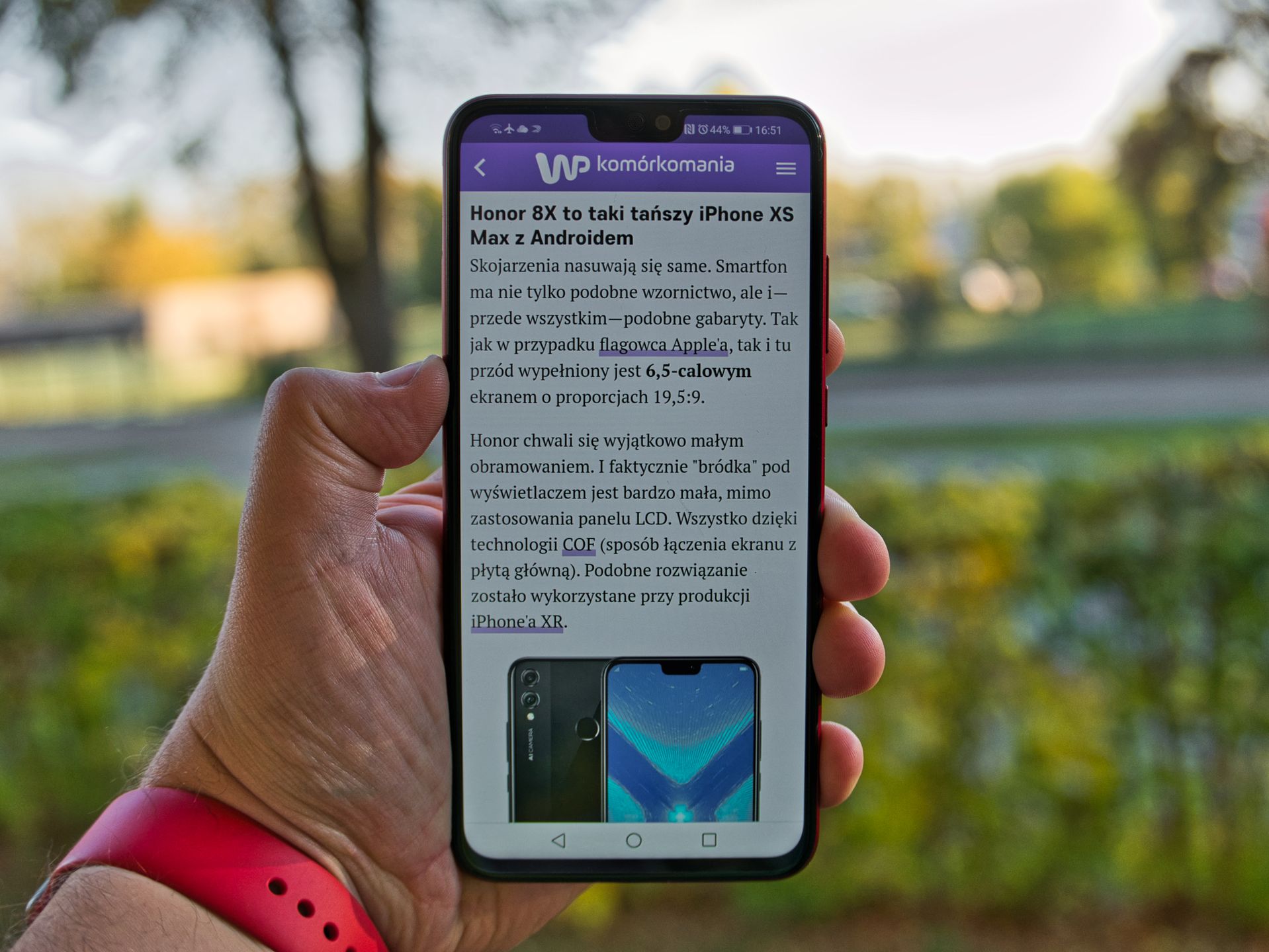 Honor 8X: nasza opinia i zdjęcia z aparatu 3