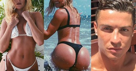 Cristiano Ronaldo ma romans z gwiazdą fitnessu! Seksowna? (ZDJĘCIA)
