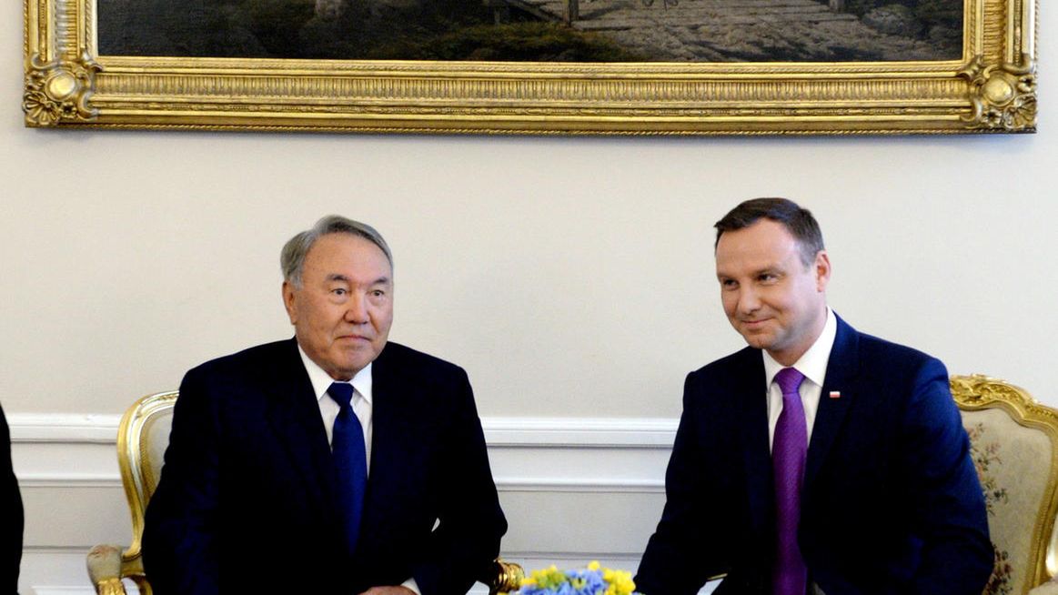 Andrzej Duda, Nursułtan Nazarbajew