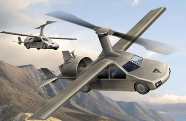 Latające samochody - dwa projekty zatwierdzone przez DARPA