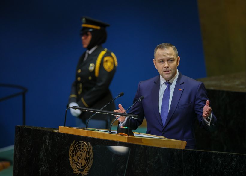Mocne słowa Nawrockiego w ONZ: Polacy nie przestraszą się dronów" [Relacja na żywo]