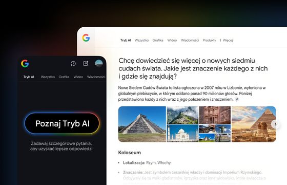 Google wprowadza w Polsce Tryb AI. Wyszukiwarka będzie jak czatbot