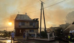 Małopolska. Płonęło co najmniej 36 budynków. Ogromny pożar we wsi Nowa Biała opanowany