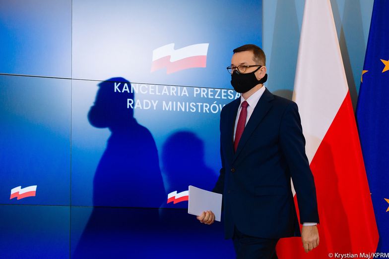 Premier Mateusz Morawiecki nie zdołał zapobiec skurczeniu się gospodarki w 2020 roku.