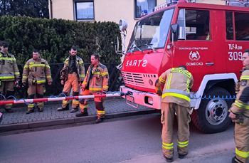 Wóz OSP zawiódł podczas akcji. Jego wiek robi wrażenie