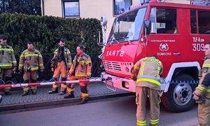 Wóz OSP zawiódł podczas akcji. Jego wiek robi wrażenie