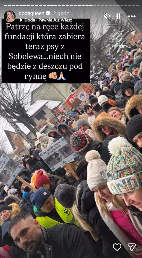 Doda o schronisku w Sobolewie