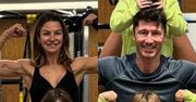 Anna i Robert Lewandowscy znów pokazali córki, w tym CAŁĄ TWARZ LAURY. Zrobili razem świąteczny trening