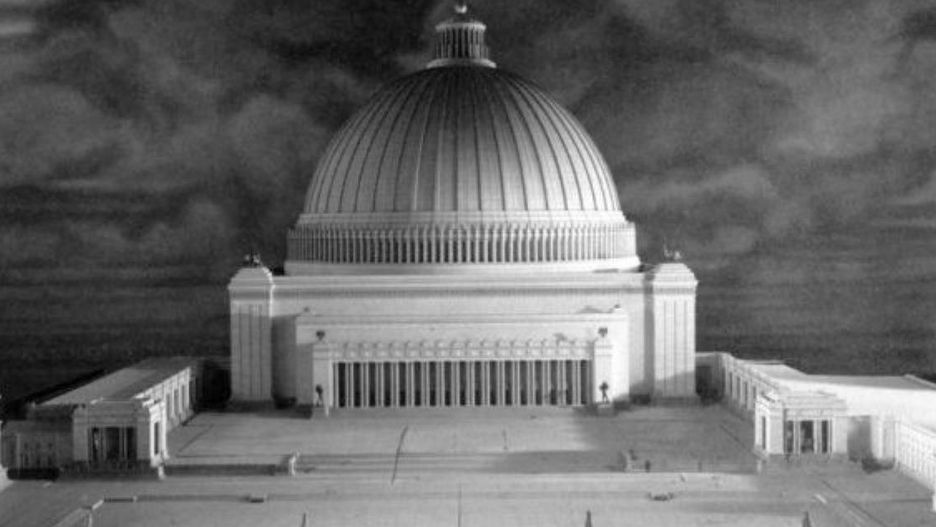 Projekt monumentalnej Hali Ludowej z Berlina