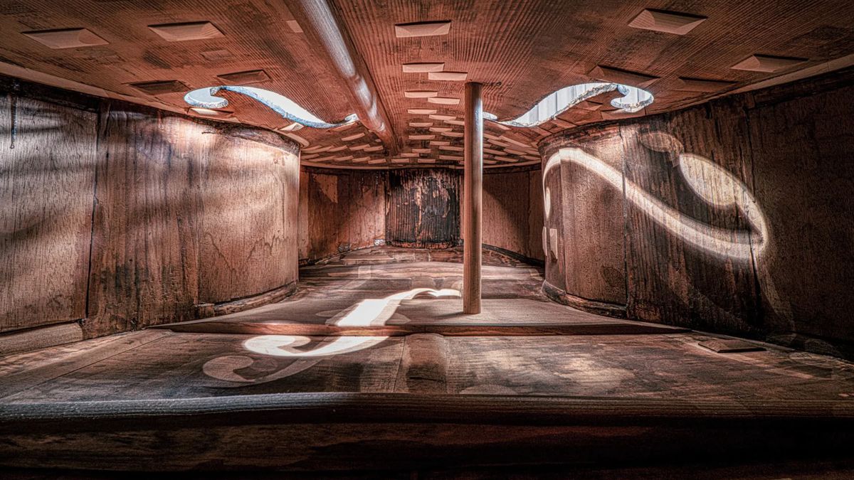 Wnętrze instrumentu niczym wnętrze budynku