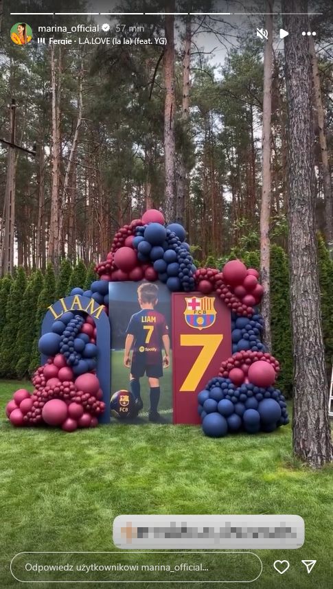 Huczna impreza u Szczęsnych