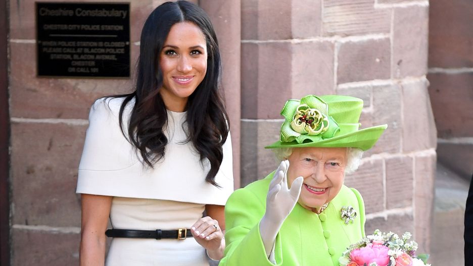 Meghan i Elżbieta II