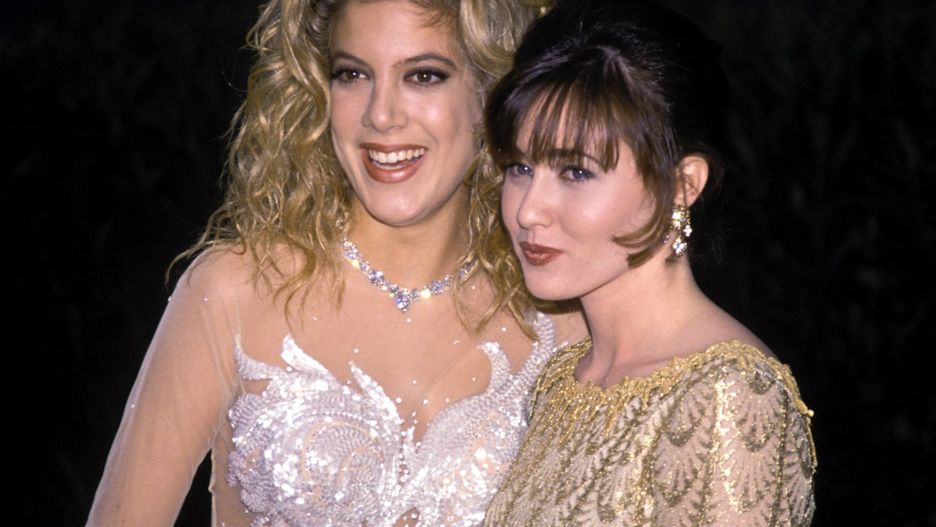 Tori Spelling pożegnała Shannen Doherty