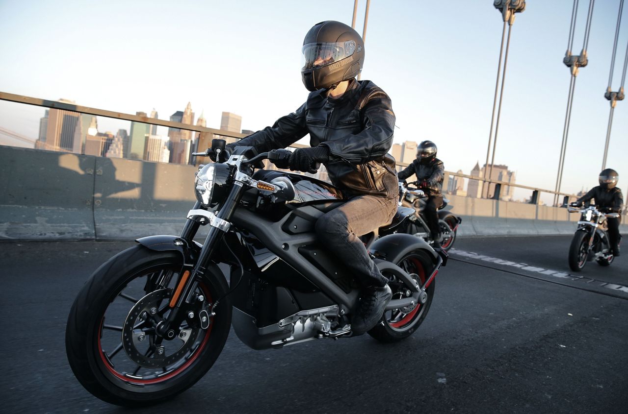 Pierwsze testy elektrycznego Harleya-Davidsona