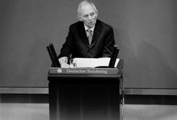 Zmarł Wolfgang Schaeuble. "Odszedł spokojnie w domu"