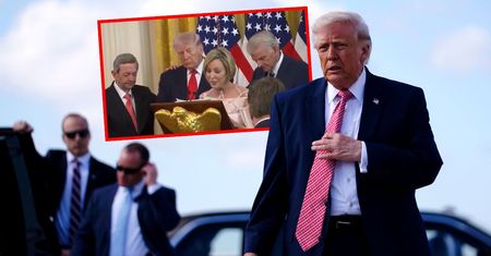 Trump porównany do Jezusa. Zebrani głośno klaskali