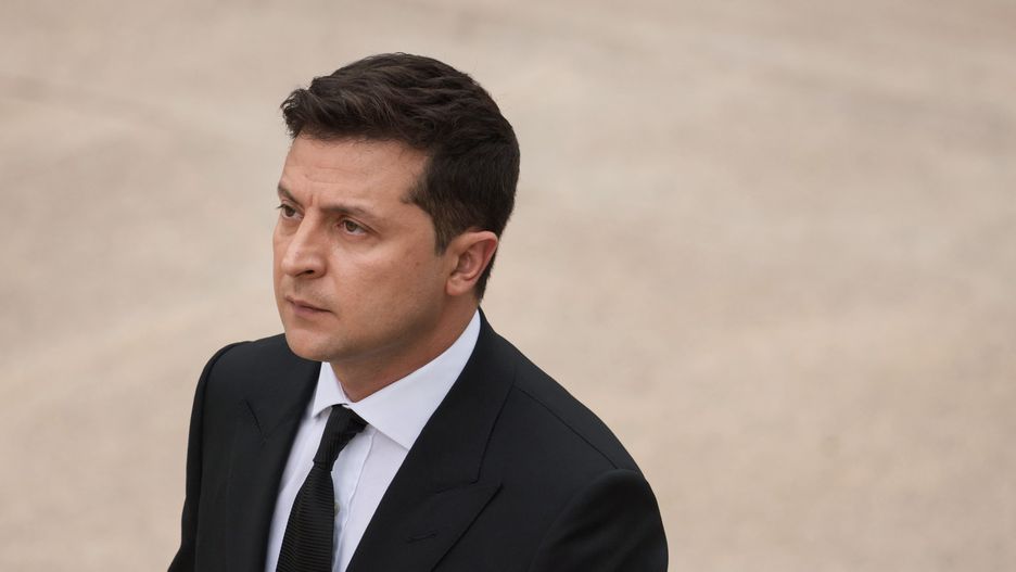 Prezydent Ukrainy Wołodymyr Zełenski