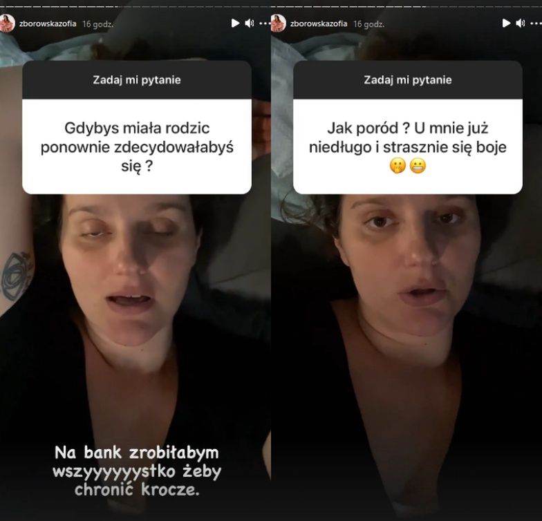 Zofia Zborowska szczerze o macierzyństwie, porodzie i połogu