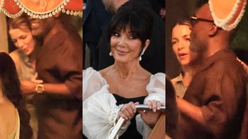 Nocne harce młodszego o 25 lat partnera Kris Jenner. Przyłapano go w objęciach INNEJ! (FOTO)