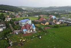 Librantowa. Obraz jak po wojnie. Trąba powietrzna spustoszyła wieś