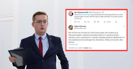 Robert Winnicki odpowiada Staszewskiemu. "Żadne nagranie nie istnieje"
