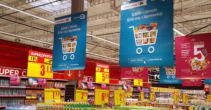 Carrefour startuje ze sprzedażą żywności w sklepie internetowym