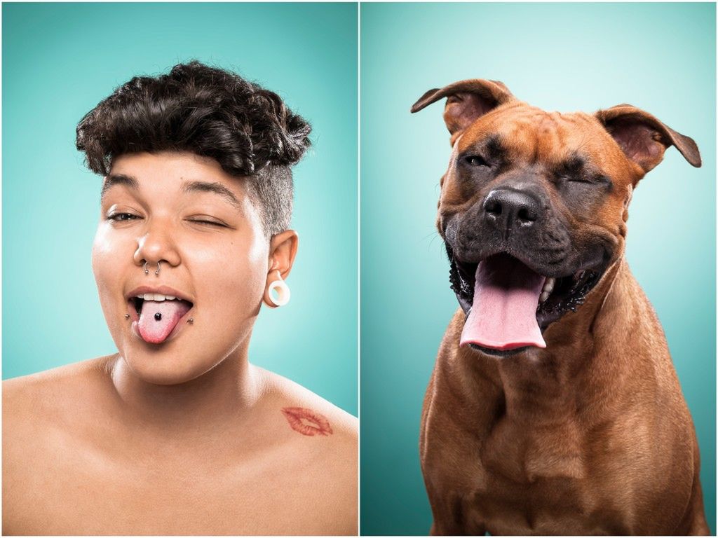 „The Dog People” - zabawne portrety ludzi, którzy naśladują swoje psy 20