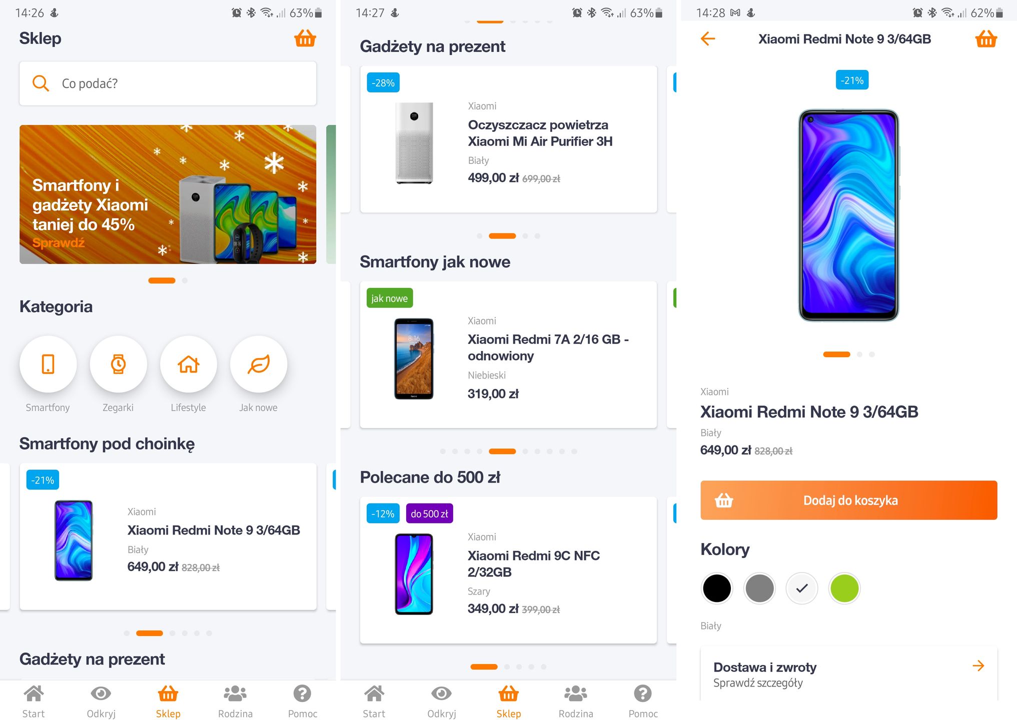 Orange Flex otwiera własny sklep. Smartfony i akcesoria Xiaomi w promocyjnych cenach 2