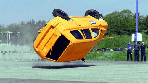 Dzwony i dachowania w Gran Turismo 5 - śmiech na sali! 1