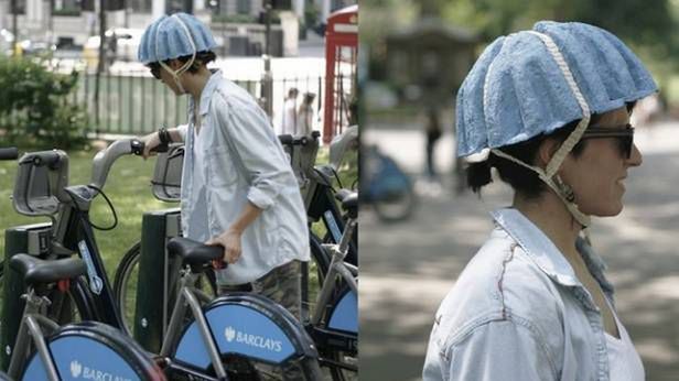 Paper Pulp Helmet – pomysł na supertani kask rowerowy 1