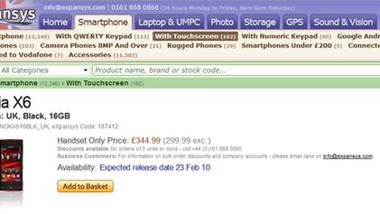 Tańsza Nokia X6 16GB bez Comes With Music? 1