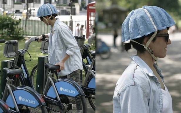Paper Pulp Helmet – pomysł na supertani kask rowerowy