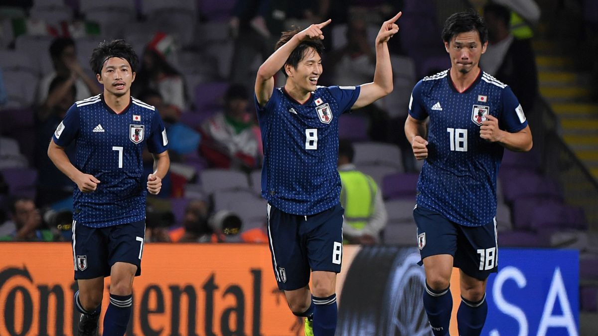radość piłkarzy reprezentacji Japonii