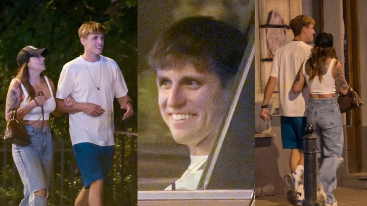 Pikej i Ata Postek idą ulicą pod rękę