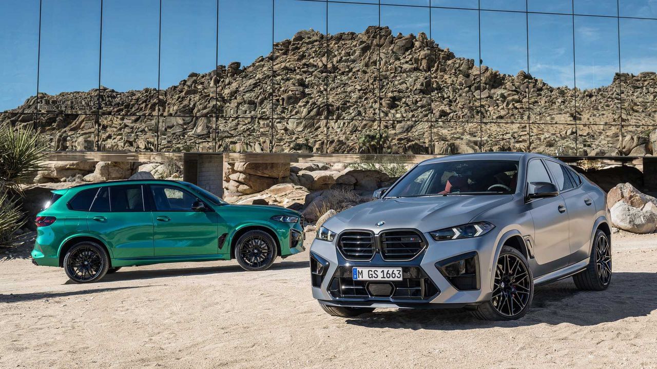 BMW X5 i X6 debiutują w wersji M Competition z miękką hybrydą i potężnym V8