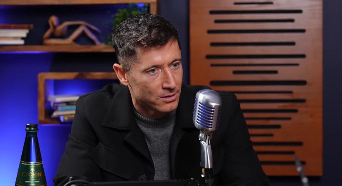 Robert Lewandowski w programie "Rymanowski Live"