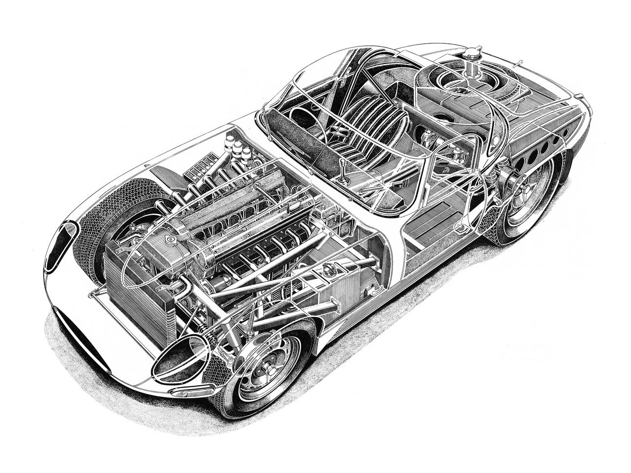 Jaguar E-Type Lightweight Roadster (Series I) (1964)