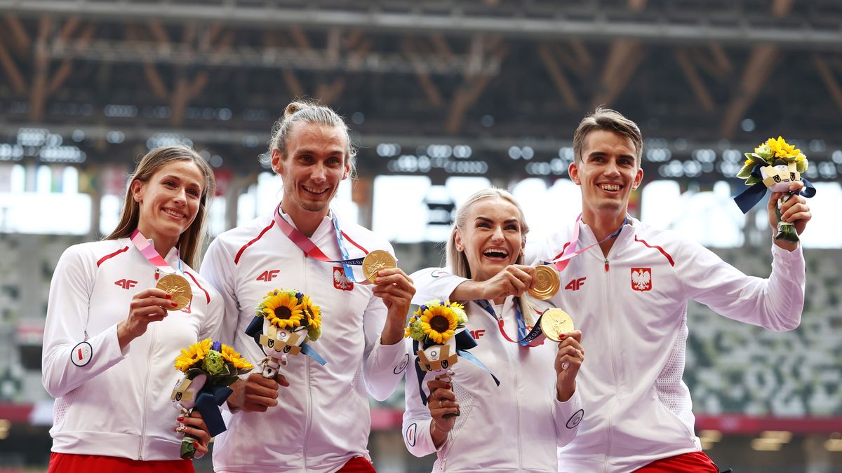 Zdjęcie okładkowe artykułu: Getty Images / Ryan Pierse/Getty Images / Mistrzowie olimpijscy w sztafecie mieszanej 4x400 m