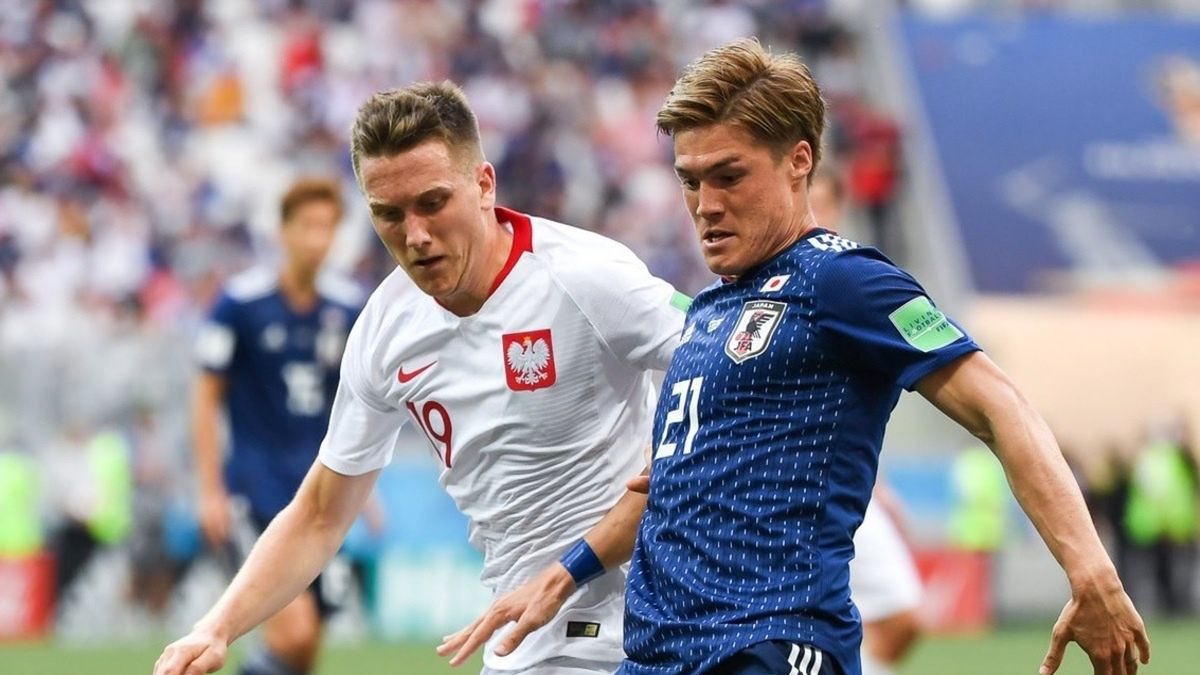 Piotr Zieliński w barwach reprezentacji Polski