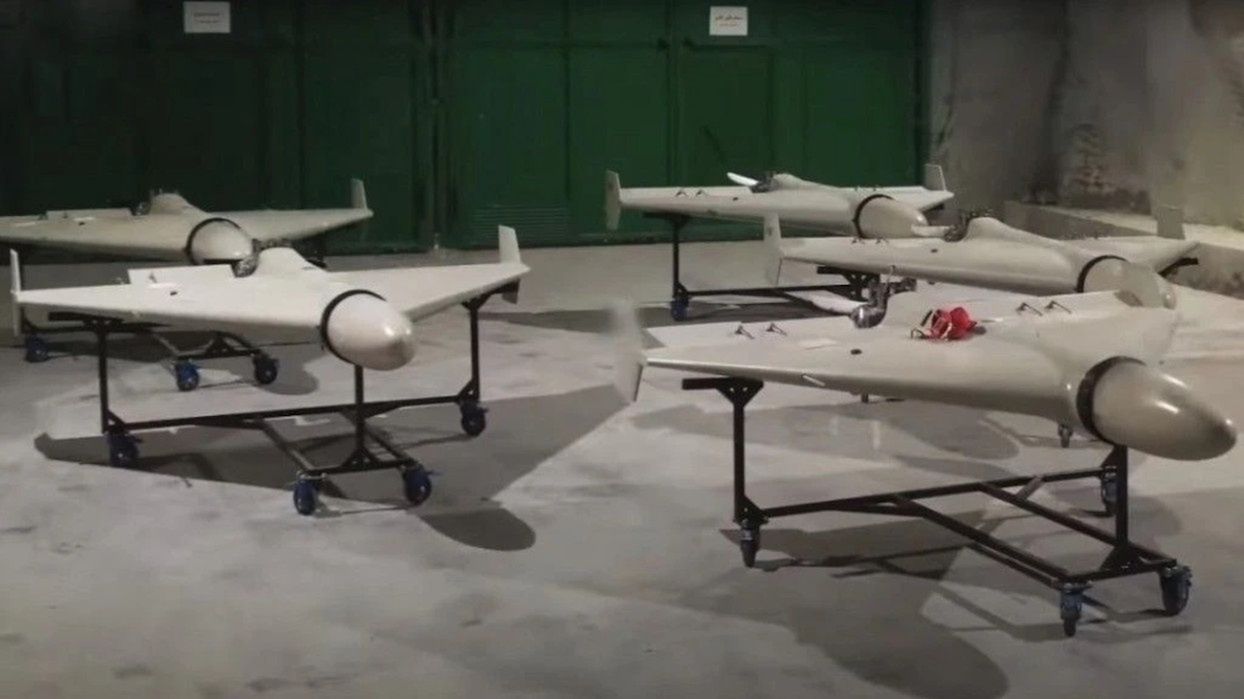 The Shahed 136 drones used by Russia