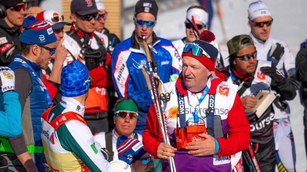 Getty Images / Trond Tandberg / Na zdjęciu: Markus Cramer, trener rosyjskich biegaczy narciarskich