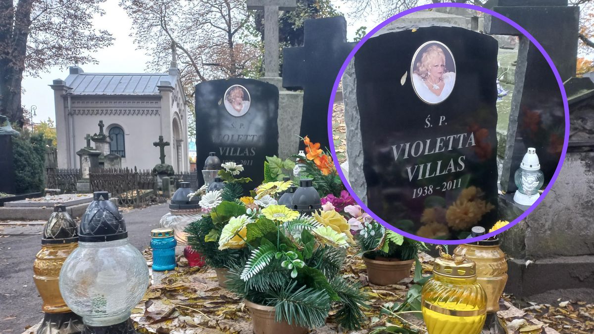 Grób Violetty Villas mieści się na Starych Powązkach w Warszawie