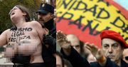 Grupa Femen schwytana przez policję! Półnagie aktywistki sprzeciwiły się faszystom (FOTO)